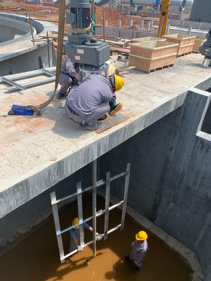 浙江金華某造紙公司污水項(xiàng)目